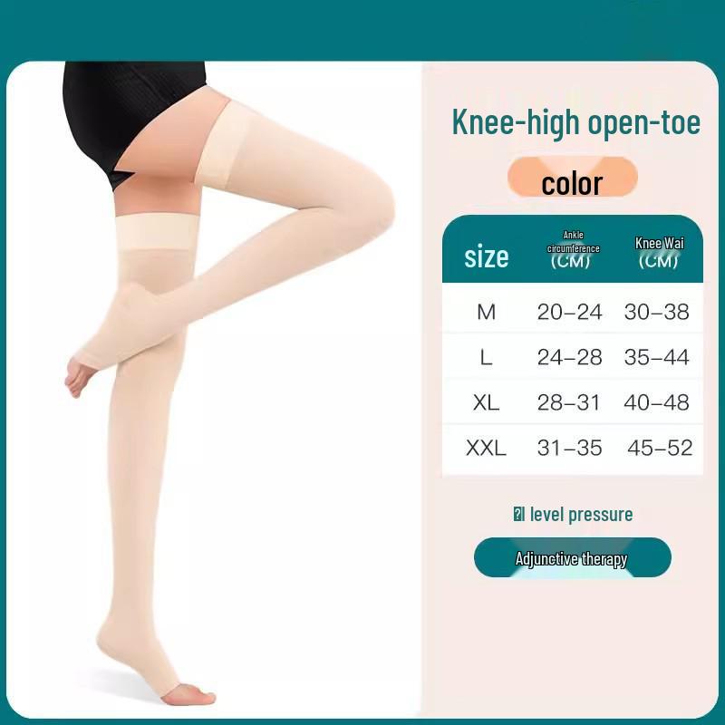 Second Level Gradient Compression Stockings for Varicose Veins and Sports Shaping