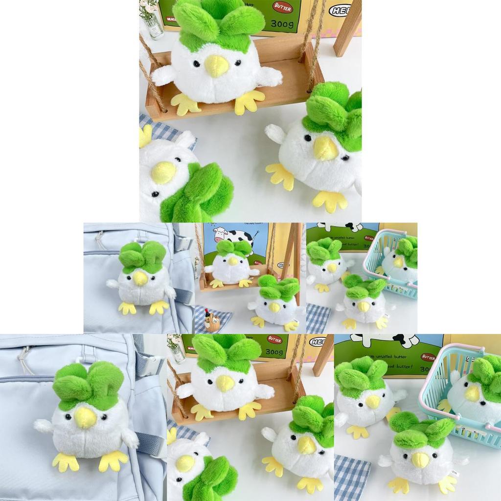 Cute Small Chicken Plush Toy Charming Soft Keychain Accessory And Bag Pendant