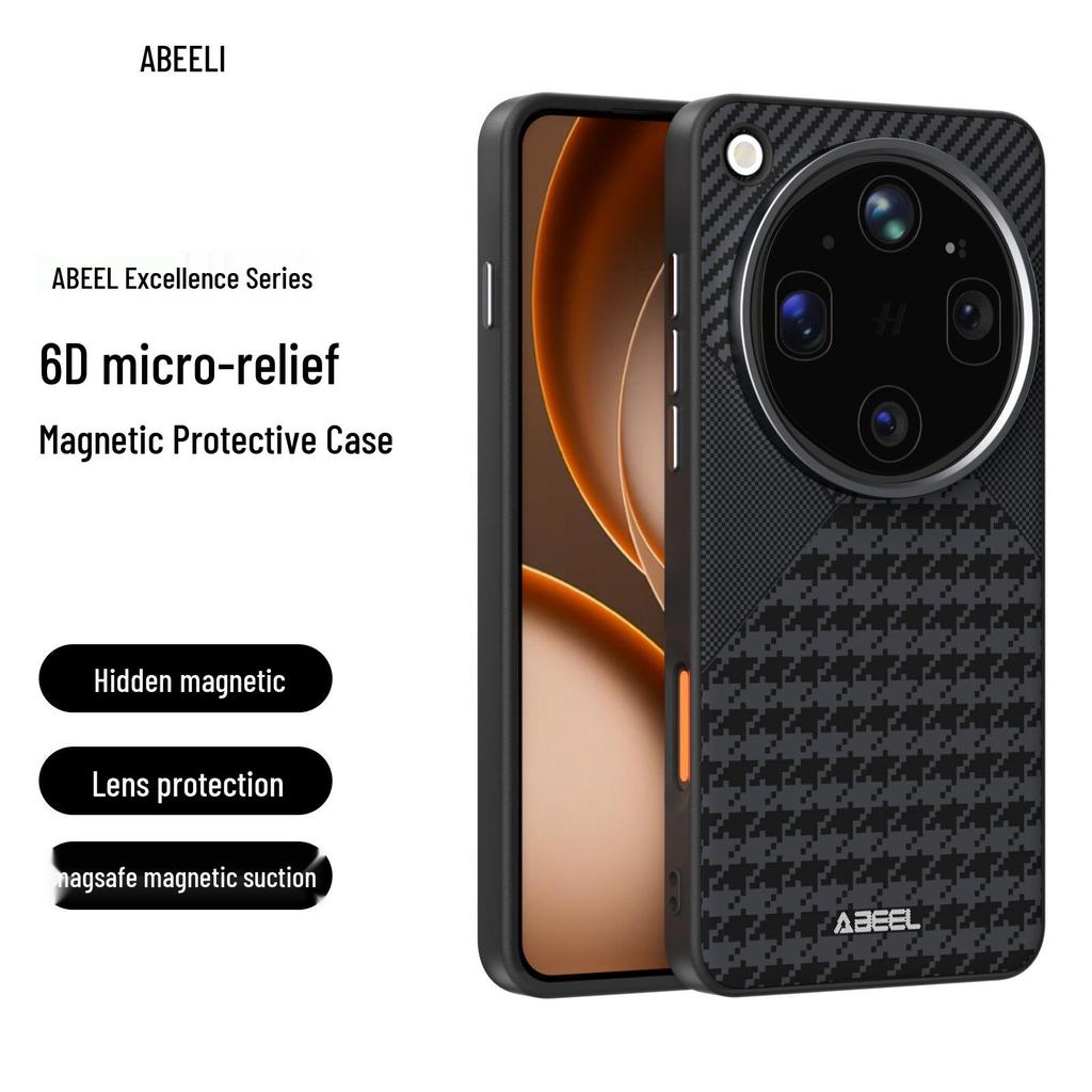 Compatibel met Oppo Find X9 Ultra/X9 Pro: Magnetische Zachte Volledige Beschermhoes tegen Vallen voor Telefoon