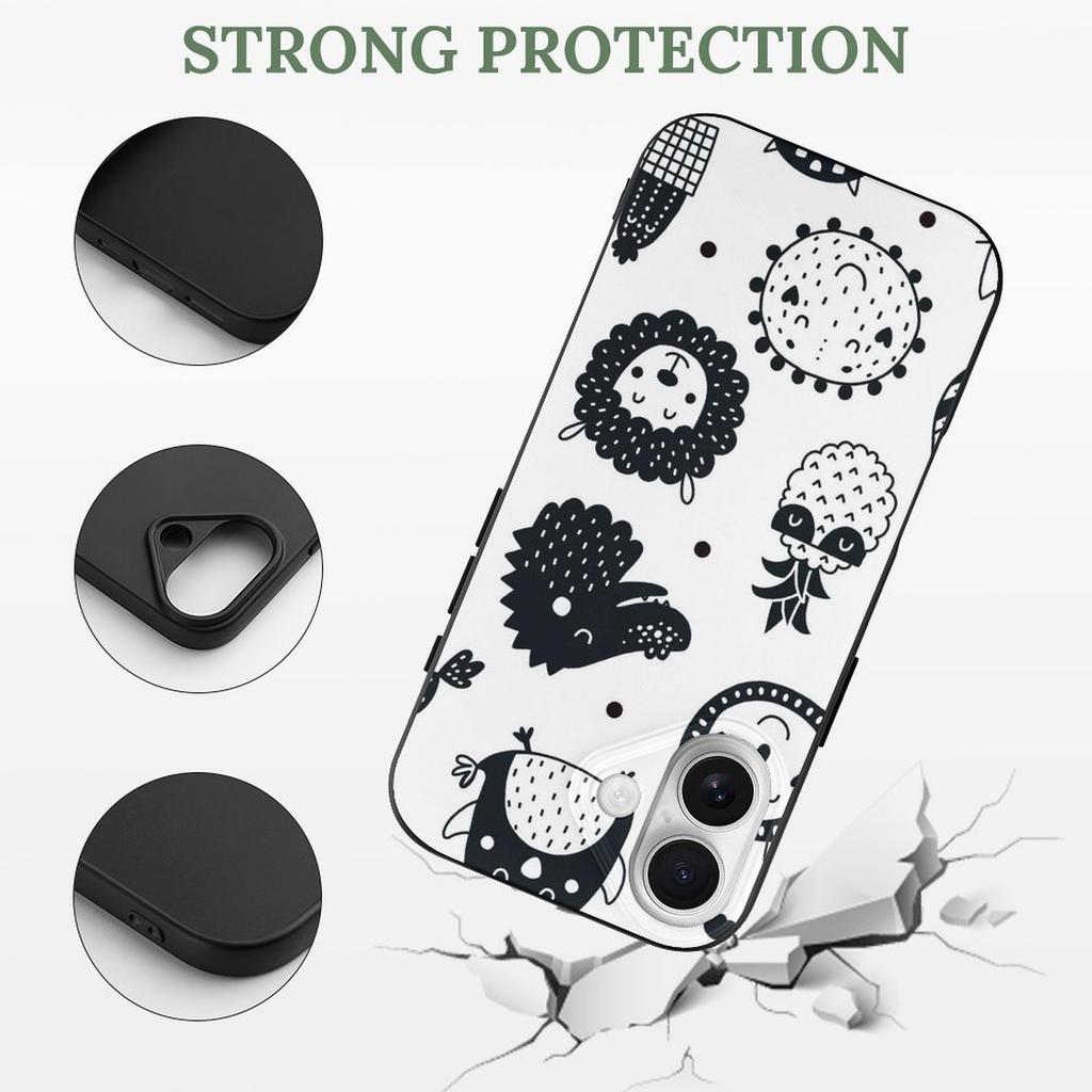 1 Pack For Iphone 17/17Air/17Pro/17ProMax Tpu Phone Case With Slim Profile, Anti-Slip Sides, Raised Lips Around Camera, Responsive Press Buttons