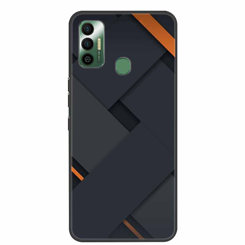 Per Tecno Spark 7 Custodia Lusso Silicone Morbido TPU Cover Custodie per Telefono Per Tecno Spark 7 Pro Spark 7P Spark7 Protettiva KF6 Coque