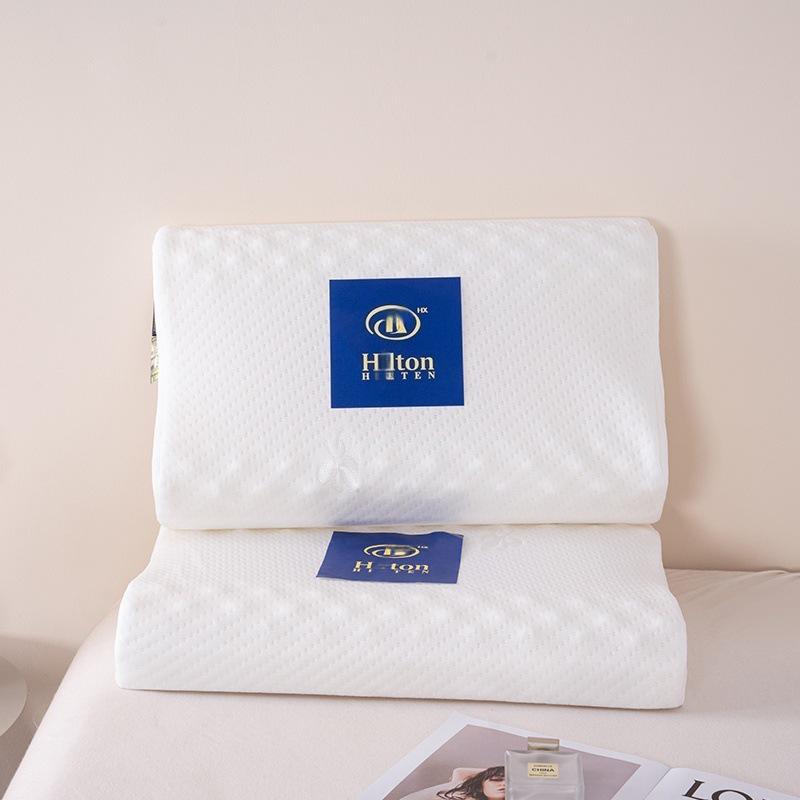 Hill Style Thai Latex Pillow - Comfortable Neck Support & Massage Gift