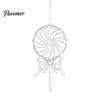 Durable Acrylic Hanging Decors Faux Crystal Christmas Ornaments, Clear Reindeer/Bell/Wreath/Wine Glass Winter Modern Holiday Ornament Collection