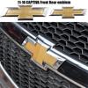 1 pz ABS Griglia logo anteriore auto Paraurti posteriore Portellone posteriore Bagagliaio Adesivo Emblema Accessori di styling Per 11-18 CAPTIVA