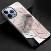 Geometry Marble Phone Case For Iphone 14 13 11 12 Pro Max Mini Xs Xr X Tempered Glass Cover For Iphone 7 8 6s Plus Se 2022
