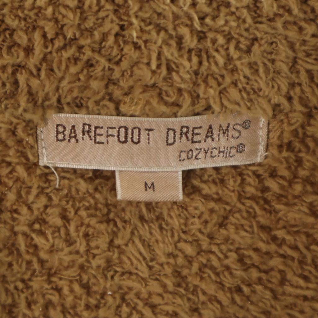 BAREFOOT DREAMS Long sleeve Room wear M Fluffy shawl collar cardigan Men's Used