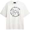 Coach X Clot SS26 Cotton Round Neck Short Sleeve Printed Casual T-Shirt Unisex Tops CDD49-WHT