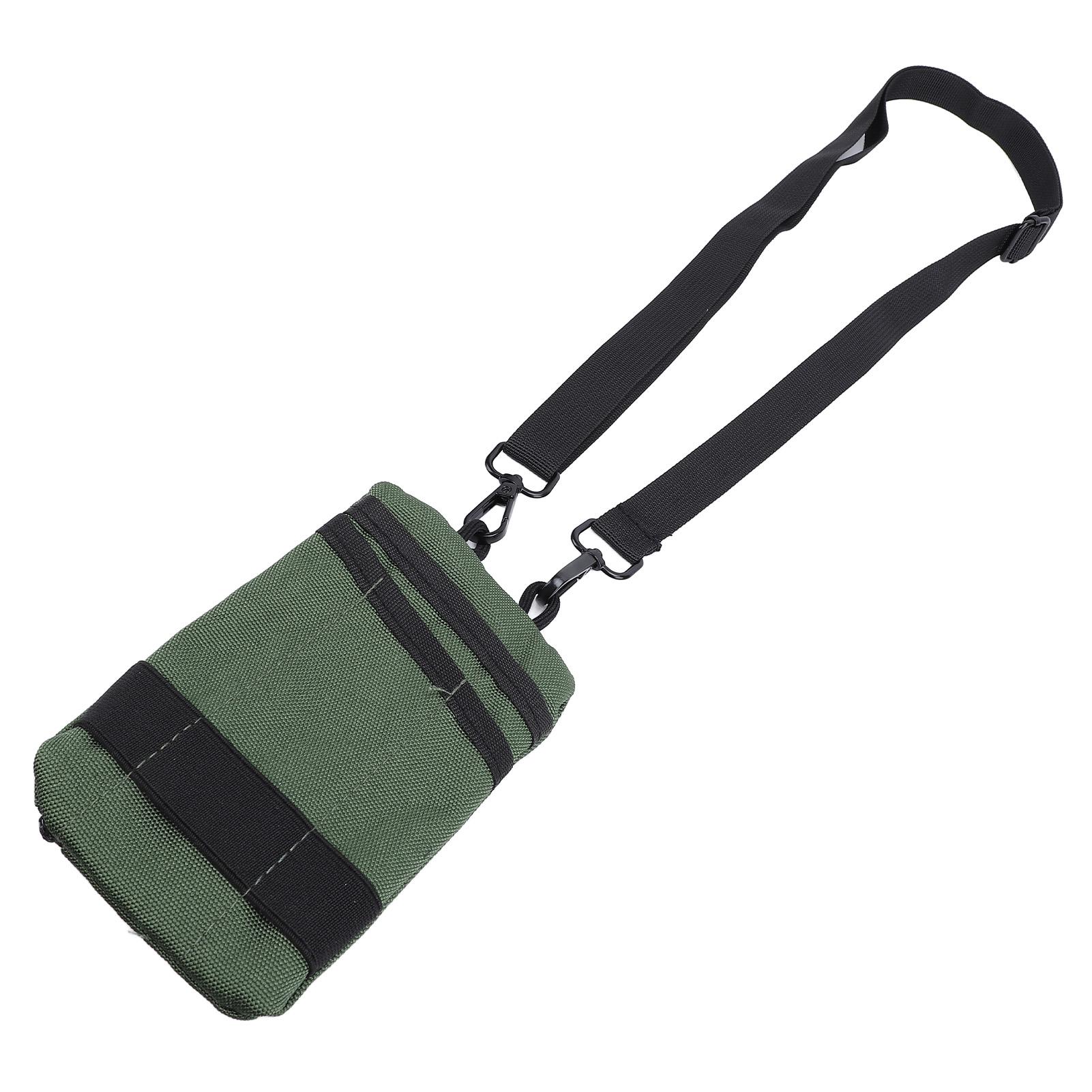 

Zipper Tool Bag Oxford Fabric Portable Multipurpose Utility Pouch for Tools Keys Cards Mobile зелёный