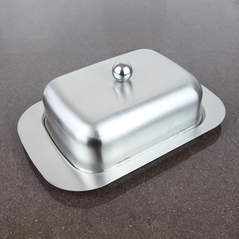 Stainless Steel Butter Dish with Lid