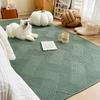 Pure Cotton Nordic Simple Cotton Washed Cotton Floor Mat Household Living Room Carpet Bedside Mat Tatami Mat