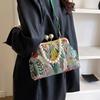 2026 Spring Retro Floral Shoulder Bag: Versatile & Trendy Crossbody for Women