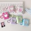 Korean Style Bow Photo Album: Cute ID Card & Idol Photo Display Pendant
