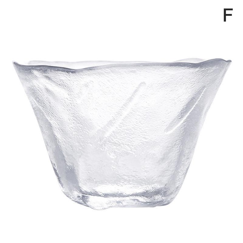 1Pc Creative Hammered Glass Kung Fu Tea Cup Home Thickened Gift Tea Set