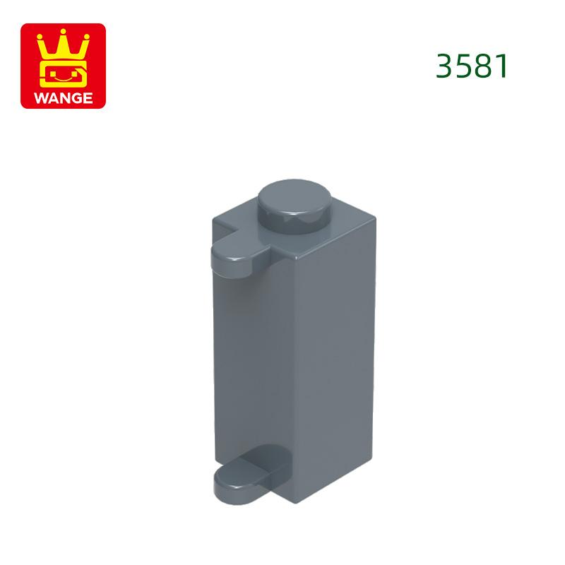 Non-Toxic 80Pcs/Lot 4489 Carriage Wheel Rack Building Block Moc Accessories Part Compatible With Bricks Diy Children Toys Gift Box