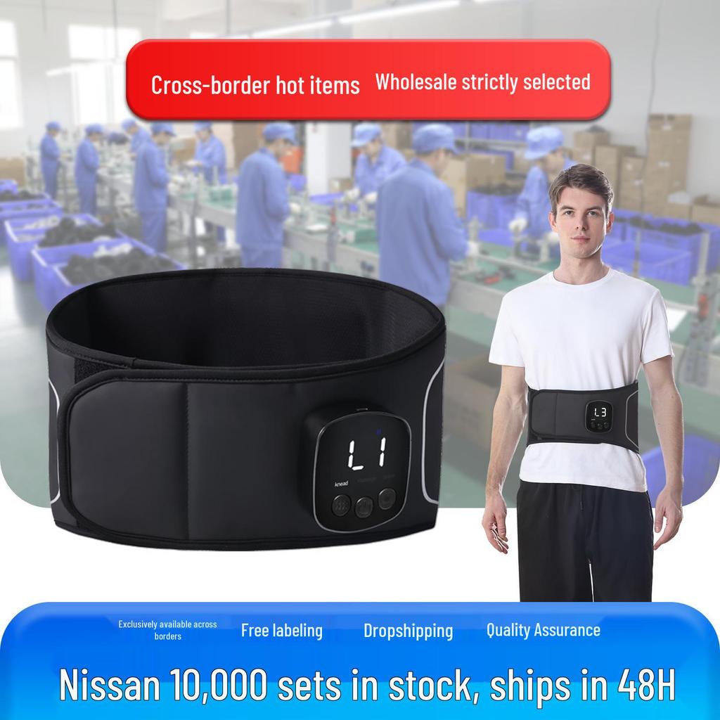 Smart Hot Compress Waist & Abdomen Massager with Airbag Vibration