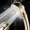 Premium Quality Portable 360 Degree Rotating Shower Head Featuring Three Modes And Stop Button