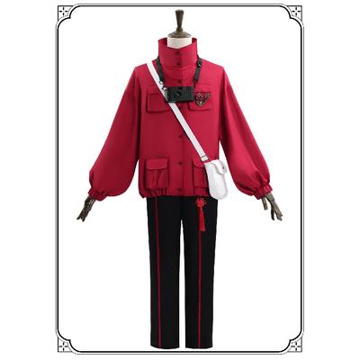 Chinesisches Horror-Spiel Cosplay Jacke männlich Hauptrolle Lässiger Anime-Stil Mantel, Inspiriert von Siebte Nacht Alltagsoberbekleidung für Männer