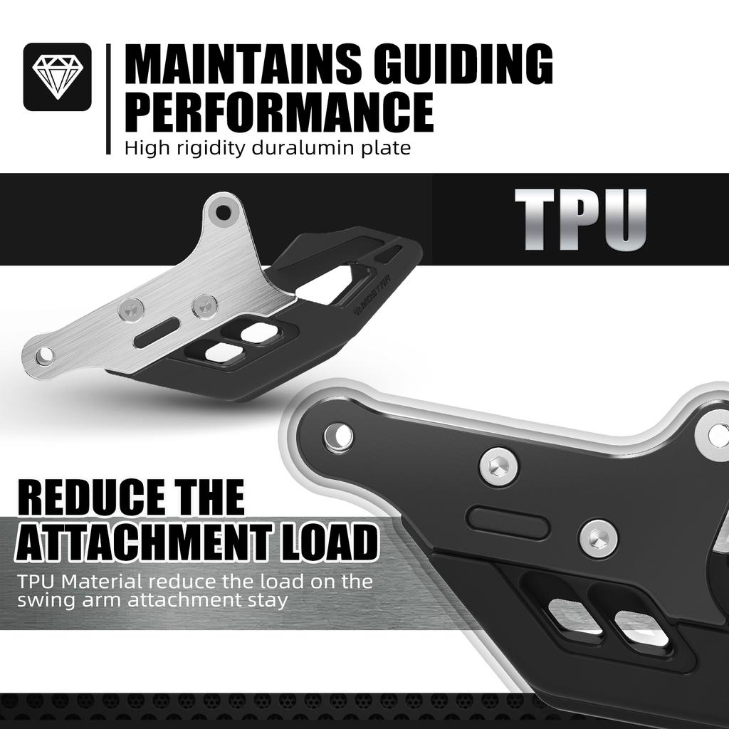NICECNC For GasGas EC 300 EC 250 ECF 350 MC 125 MC250F EX 300 EXF 350 450 2021-2022 Chain Guide Guard For KTM EXC 300 EXCF 350
