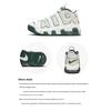 Nike Air More Uptempo PS White Vintage Green Kids Sneakers Summit-White Sea-Glass FQ1937-100