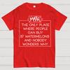 Mathematics - Interesting Sayings Cotton Summer Casual Cool Loose T-Shirt