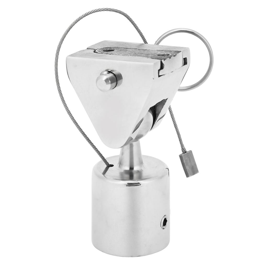 Drehbare Bootsdeckscharnierhalterung Edelstahl Marinebeschläge Bootsdeckscharnierverbinder 25MM