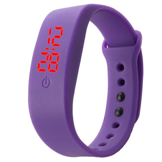 Children Silicone Strap LED Display Sports Bracelet Electronic Digital Watch