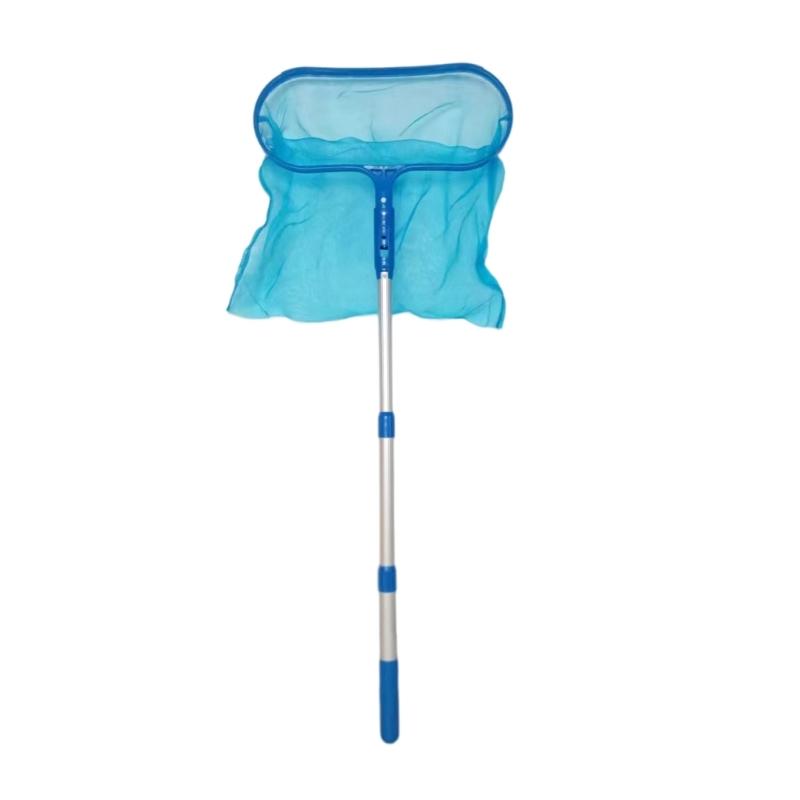 Pool Skimmers Net Aluminium Pool Cleaner Swimming Pool Leaf Cleaning Net
