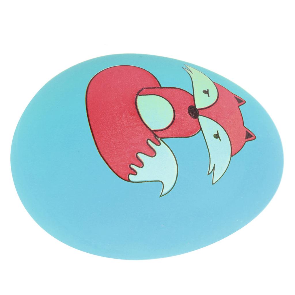 Latex Pet Ball Toy Bite Resistant Interactive Fetch Play Animal Pet Egg Ball for Cats Dogs Blue