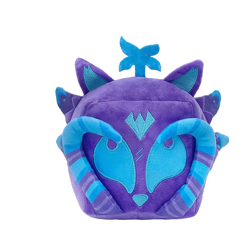 Blox Fruits Peluche Collezione 15cm Bambola Terremoto Anima Spirito Magma Mammut Kitsune Gomma Frutto dell'Amore Figura Attività Morbido Peluche Regalo