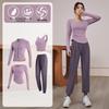 Women's Quick-Dry Long Sleeve Fitness & Yoga Set: Running, Pilates, Body Shaping Top for Spring & Autumn