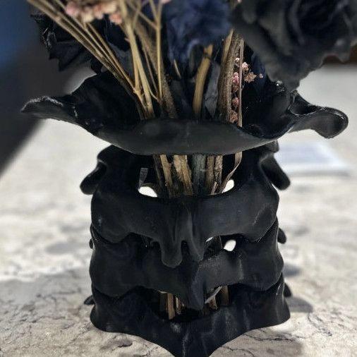 

Simulation Spine Brush Holder 3D Printting Pen Holder Spine 3D Vase Table Storage Box Office Home Decor Desktop Organizer