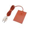 220V Engine Oil Pan Sump Tank Silicone Rubber Heating Pad 250W/300W Waterproof Heated Plate Kits For SUV Truck Car Accessories