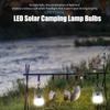 Solar Powerful Rechargeable Camping Light LED Solar Lamp Bulbs Outdoor Emergency Portable  Fishing Lanterns with Flashlight