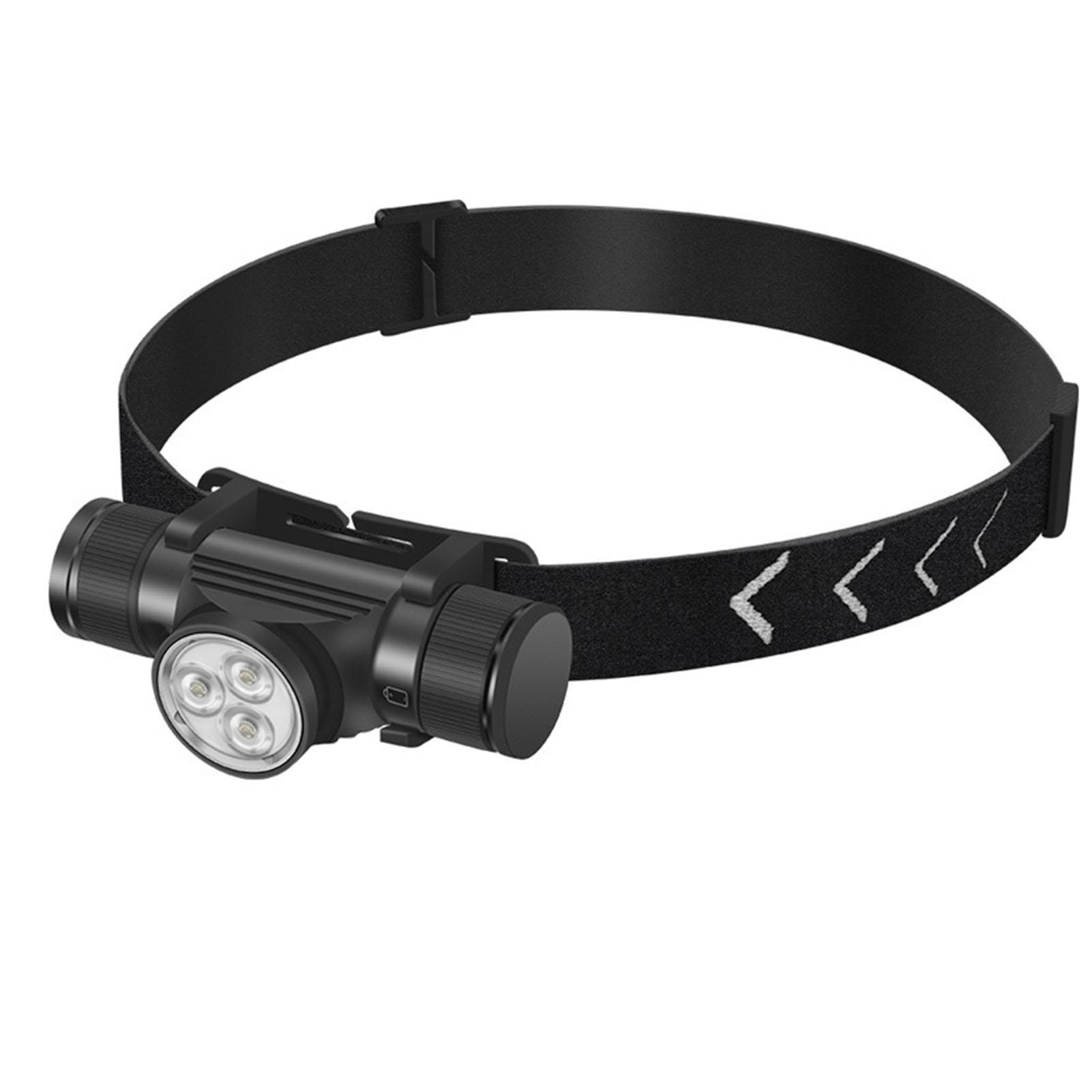 

Head Lamp Aluminum Alloy Lightweight Waterproof Super Bright TYPE C Rechargeable LED Headlight