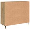 Sideboard Artisan Oak 90 X 34 X 80 Cm Particleboard