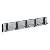 Thickened Invisible Hook 5 Hook Wall Mounted Coat Rack Folding Hideaway Coat Hooks Door Rear Key