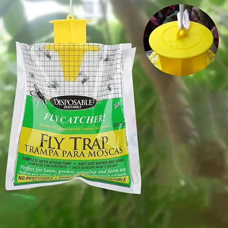 

Fly Catcher Trap Bag: Efficient Fly Catching Bag and Trap Cage. Empty bag, no bait (suitable for Temu, Shein)