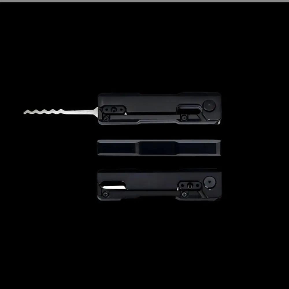 Multitool Szybki Składany Grabie do Wybierania Trwały Otwieracz do Drzwi Klucze Praktyczny Wydajny Zestaw Mini Haków do Otwierania Zamków Hobbystów