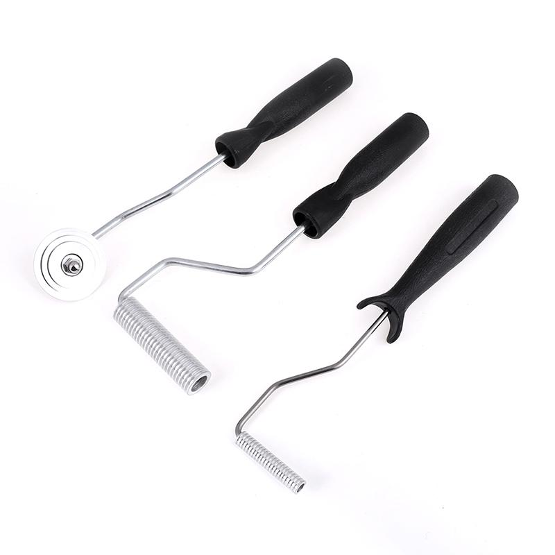 3 buc/set Paletă cu bule din fibră de sticlă Kit rolă de laminare pentru rășină matriță FRP