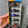 New Hot Wheel 1:64 Alloy Sports Car, Red Bull F1 Racing Car, Five Pack, Five Pack, Mclaren Simulation Toy Car Model  Gift Toys