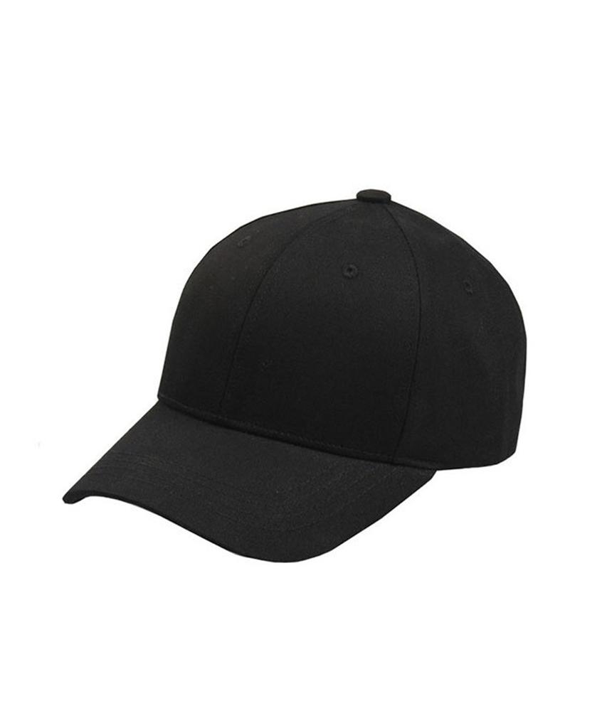 Seunaus 1495-Black Plain Ball Cap 2
