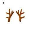 Simulation Antlers Headwear Headband Flocking Artificial Sika Deer Antlers DIY Christmas Party Supplies Halloween Props