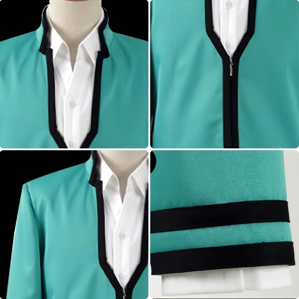 Cosplay Disfraz Anime Saiki Kusuo Uniformes Hombres Gafas Accesorios para la Cabeza La Desastrosa Vida de Saiki K. Uniforme de Instituto