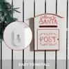 A5 Christmas Letter Postbox - White/Red