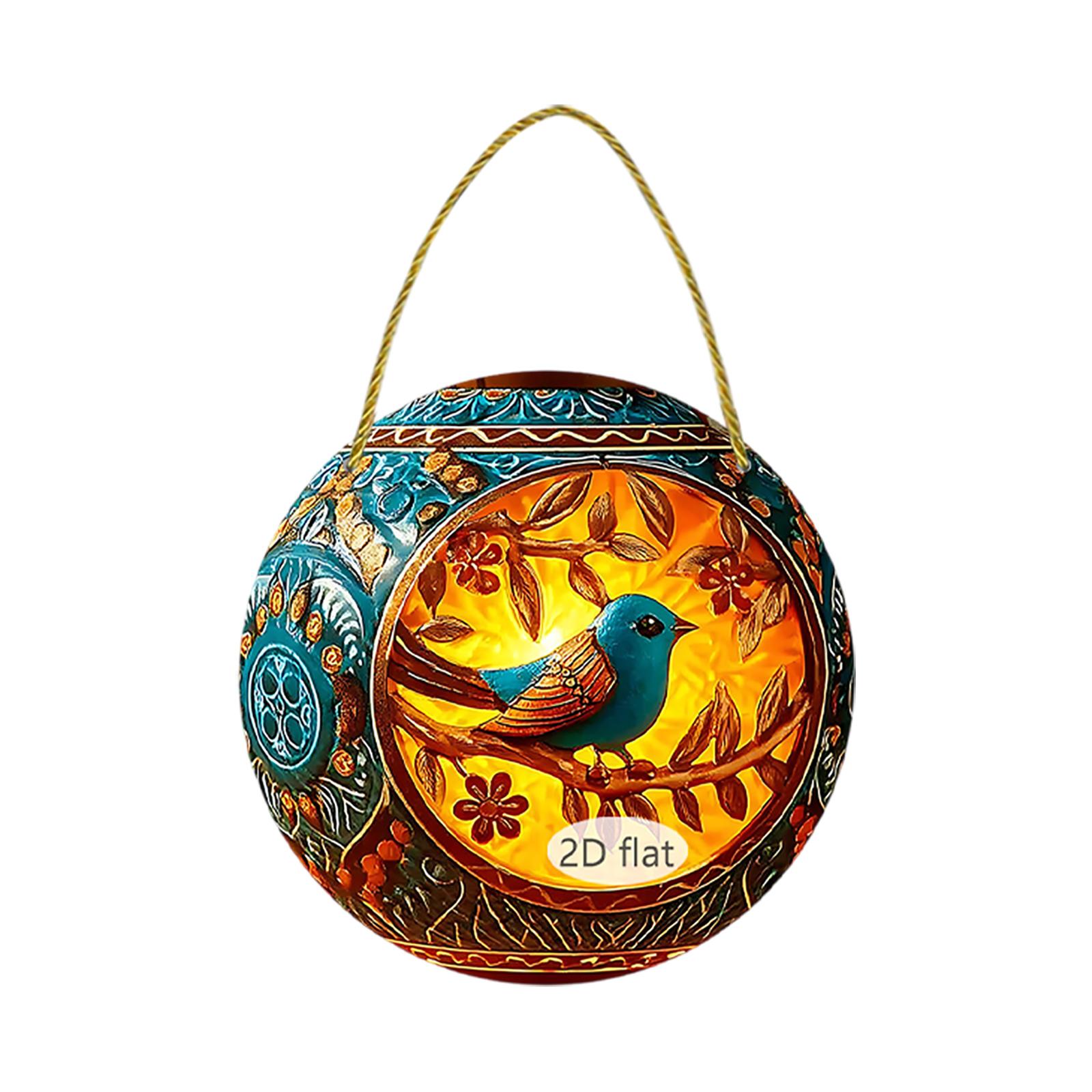 

2D Плоские Акриловые Подвески для Садовой Двери и Окна, Декорации, Реквизит и Украшения на Ветках в One Size