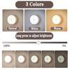 3Color Adjustable LED Night Light USB Rechargeable Night Lamp For Kitchen Cabinet Wardrobe Lamp Staircase Wireless Closet Light