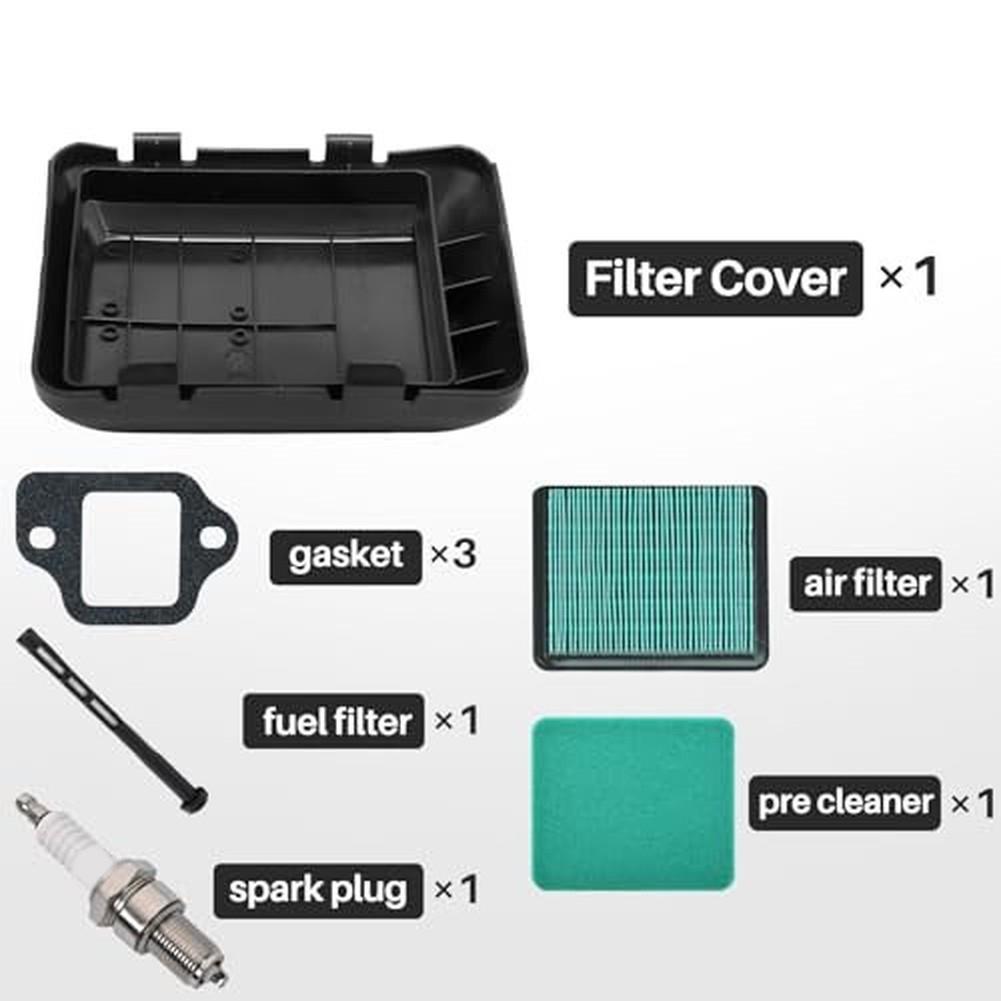 2026 Air Filter Kit For Honda GCV160= GCV190 GCV135 Engine Replacement With Cover Spark Plug= Easy Install Lawn Mower Parts