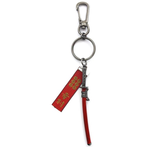 

Sanada Yukimura Red Sword Keychain (Made in Japan) 16176
