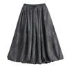 Plus Size High Waist Vintage Spring Autumn Casual Loose Long for Woman Skirts Womens Skirt