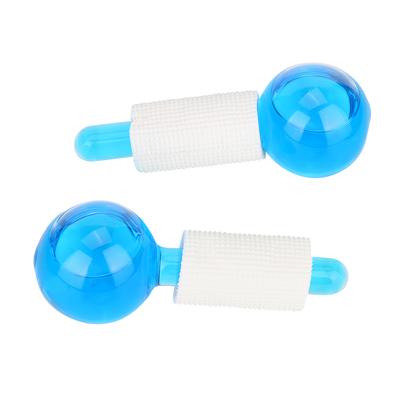 2 pezzi Rassodamento Viso Energia Hockey su Ghiaccio Compressa Fredda Massaggio Pelle Palla di Ghiaccio Strumento per la Cura della Pelle